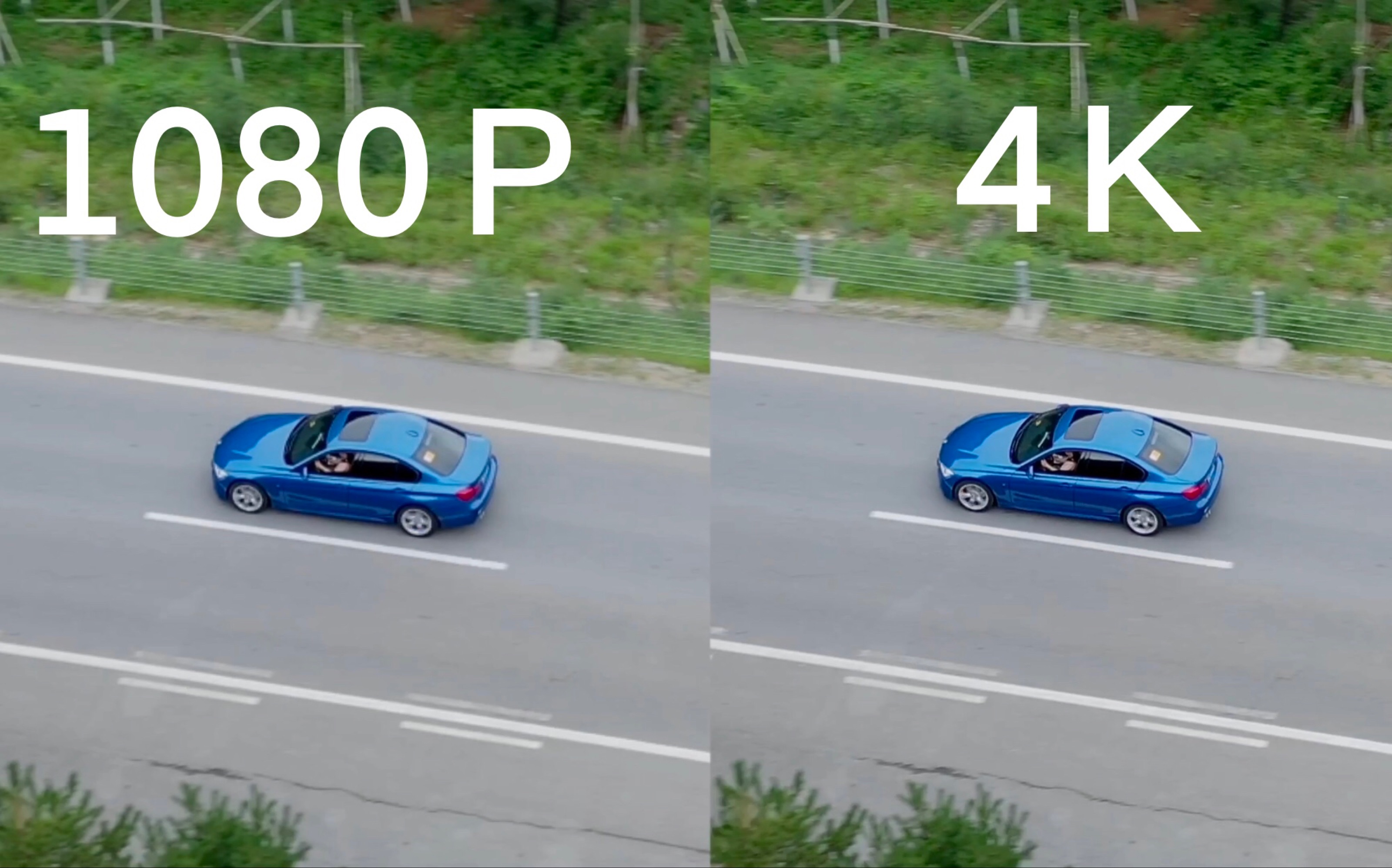 1080p与4k对比
