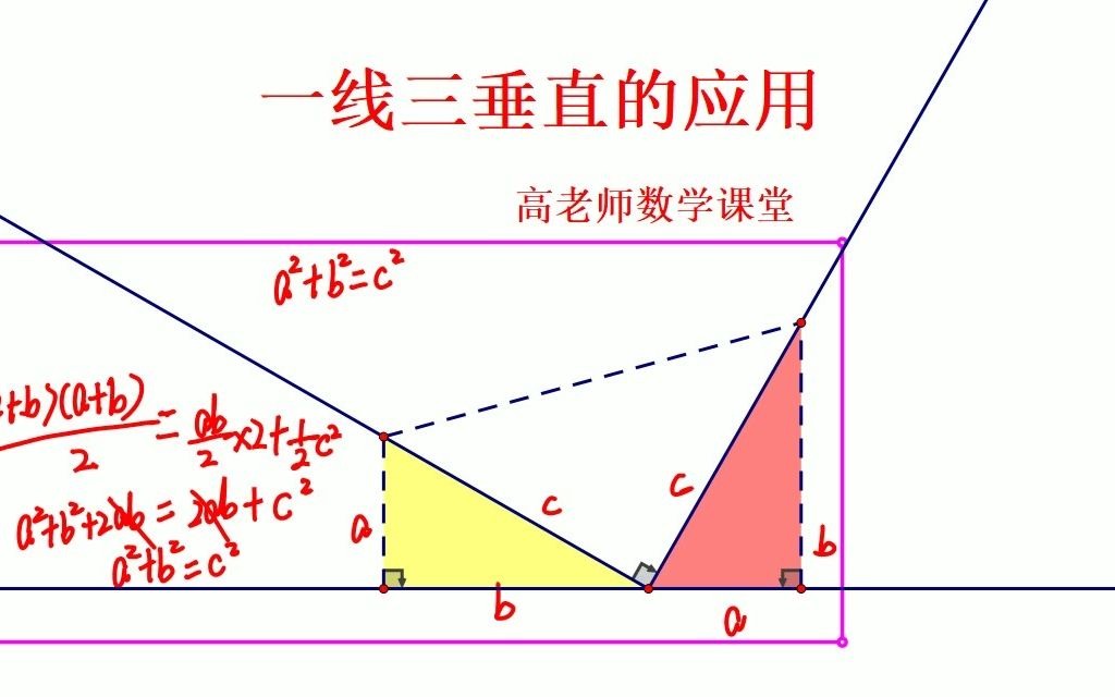 活动作品一线三垂直模型结合2018大庆中考压轴题讲解构造思路