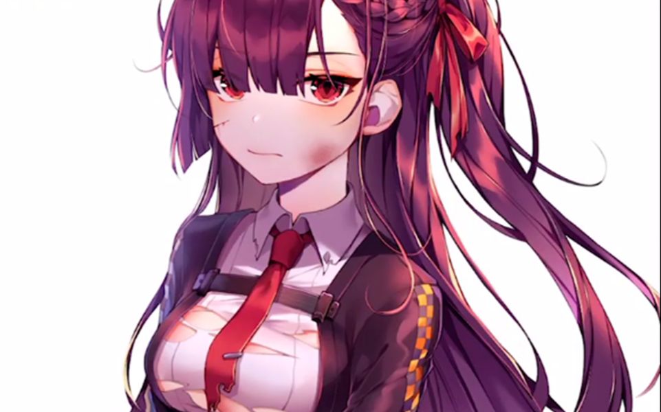 这处理质感的骚操作给跪!战损少女wa2000什么的最好了