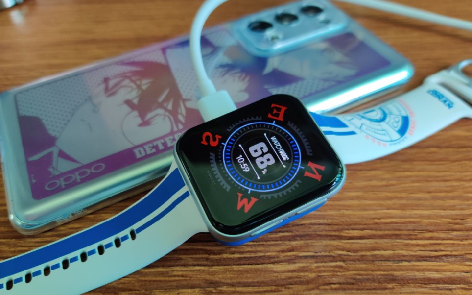 柯南限定版oppo watch2_哔哩哔哩_bilibili