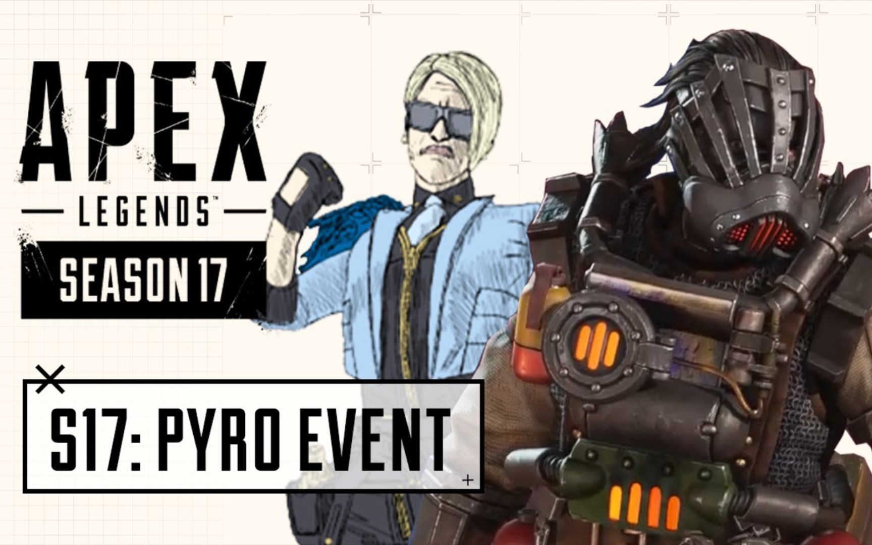 【Apex】17赛季收集事件金皮及“纵火狂”皮肤预告网络游戏热门视频