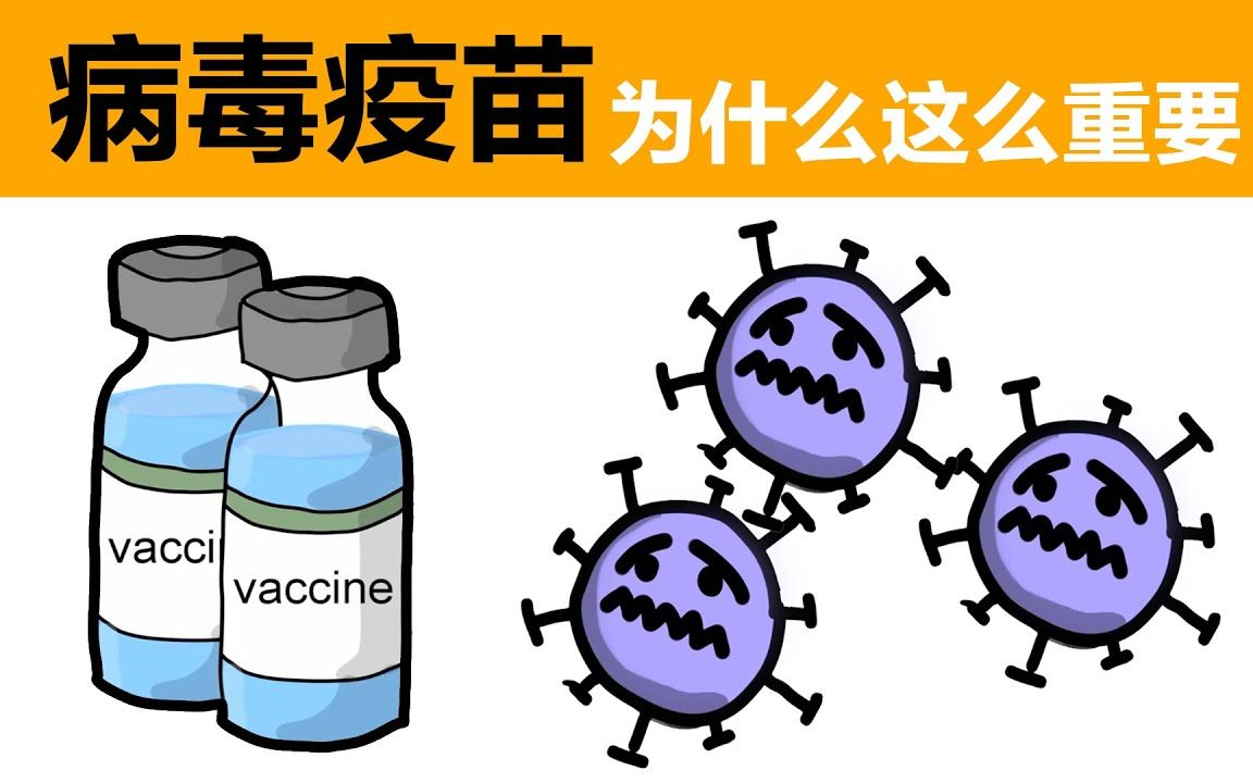 疫苗与病毒丨用简笔画科普病毒与疫苗的作用原理哔哩哔哩bilibili