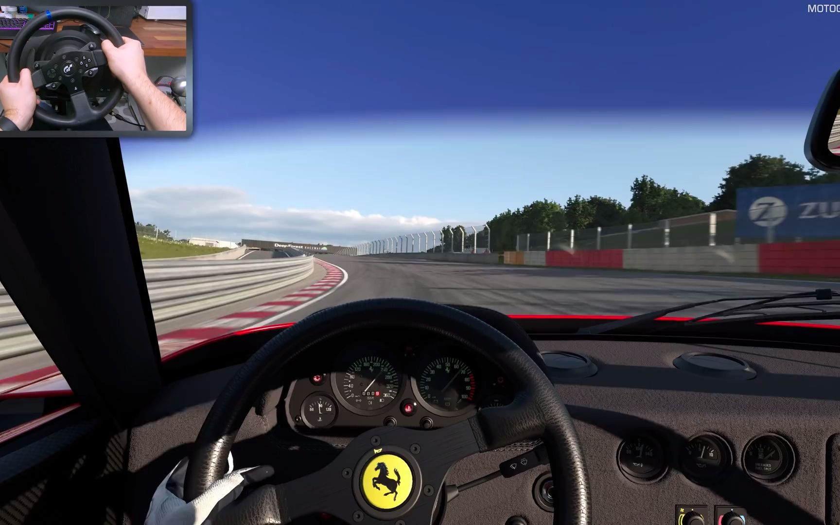 《gt赛车7》 - 图马思特t300试驾法拉利1992 ferrari f40