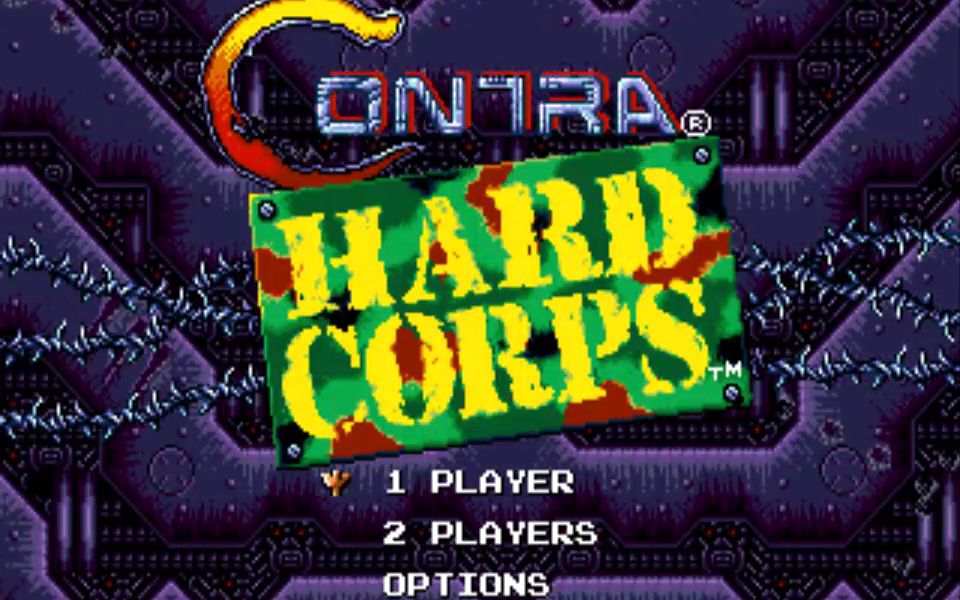 【hack】 MD .. 《魂斗罗:铁血军团(Contra:Hard Corps)》八人无敌版试玩哔哩哔哩bilibili