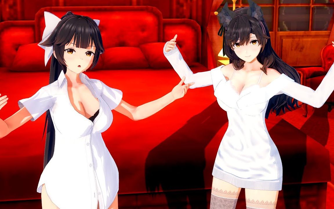 【碧蓝航线MMD】Love Me If You Can【高雄&爱宕】【KKVMD】【搬运】哔哩哔哩bilibili