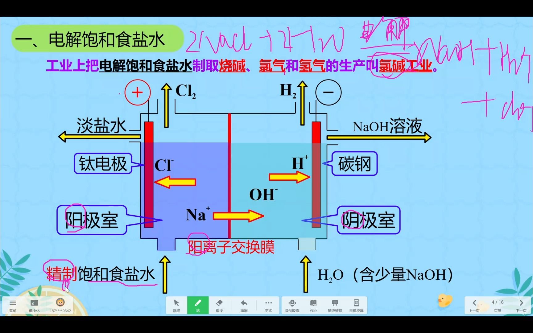 电解原理的应用(氯碱工业电镀电解精炼铜)哔哩哔哩bilibili