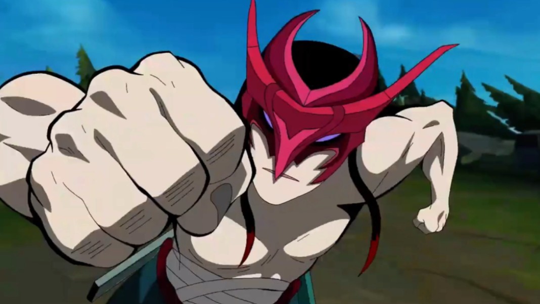 (lol 动画) - 鬼灭之刃 op 红莲