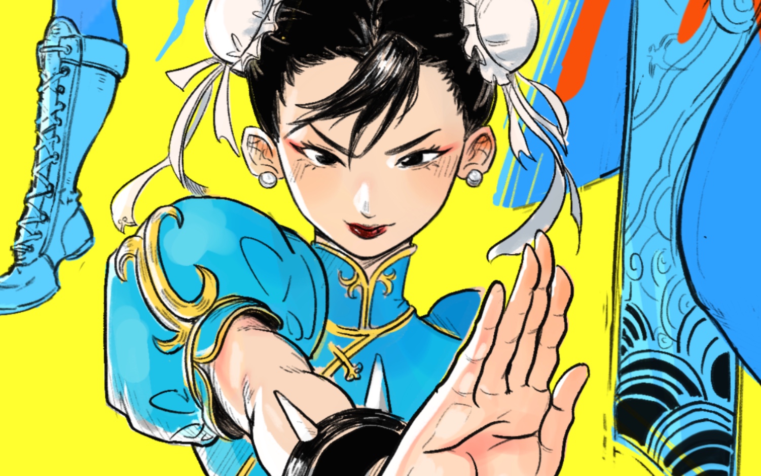 【街霸6】画一页春丽