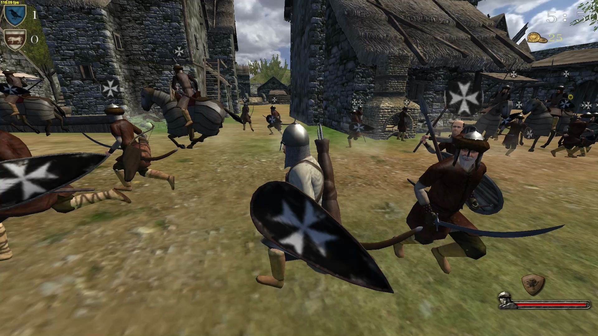 骑砍联机百人大战 炮灰视角_哔哩哔哩 (゜-゜)つロ 干杯~-bilibili