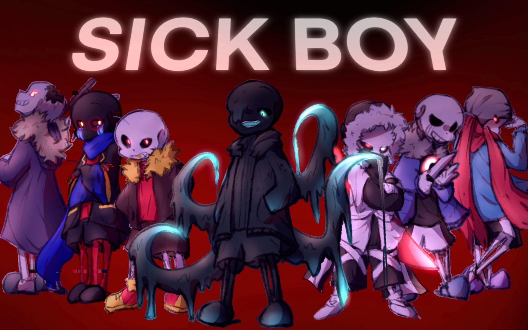 [图]【邪骨团/原创meme】“我们在冷漠下团结在一起”《Sick boy·身患痼病的男孩》