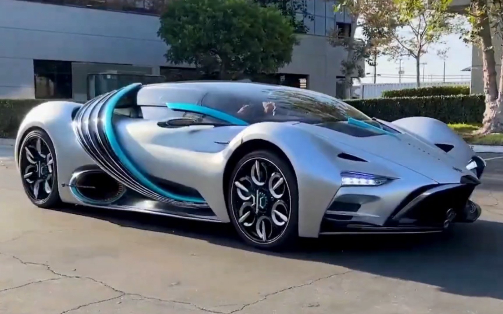 氢动力超跑hyperion xp-1 | 全球计划限量300台 | 科幻 | 冲氢5分钟