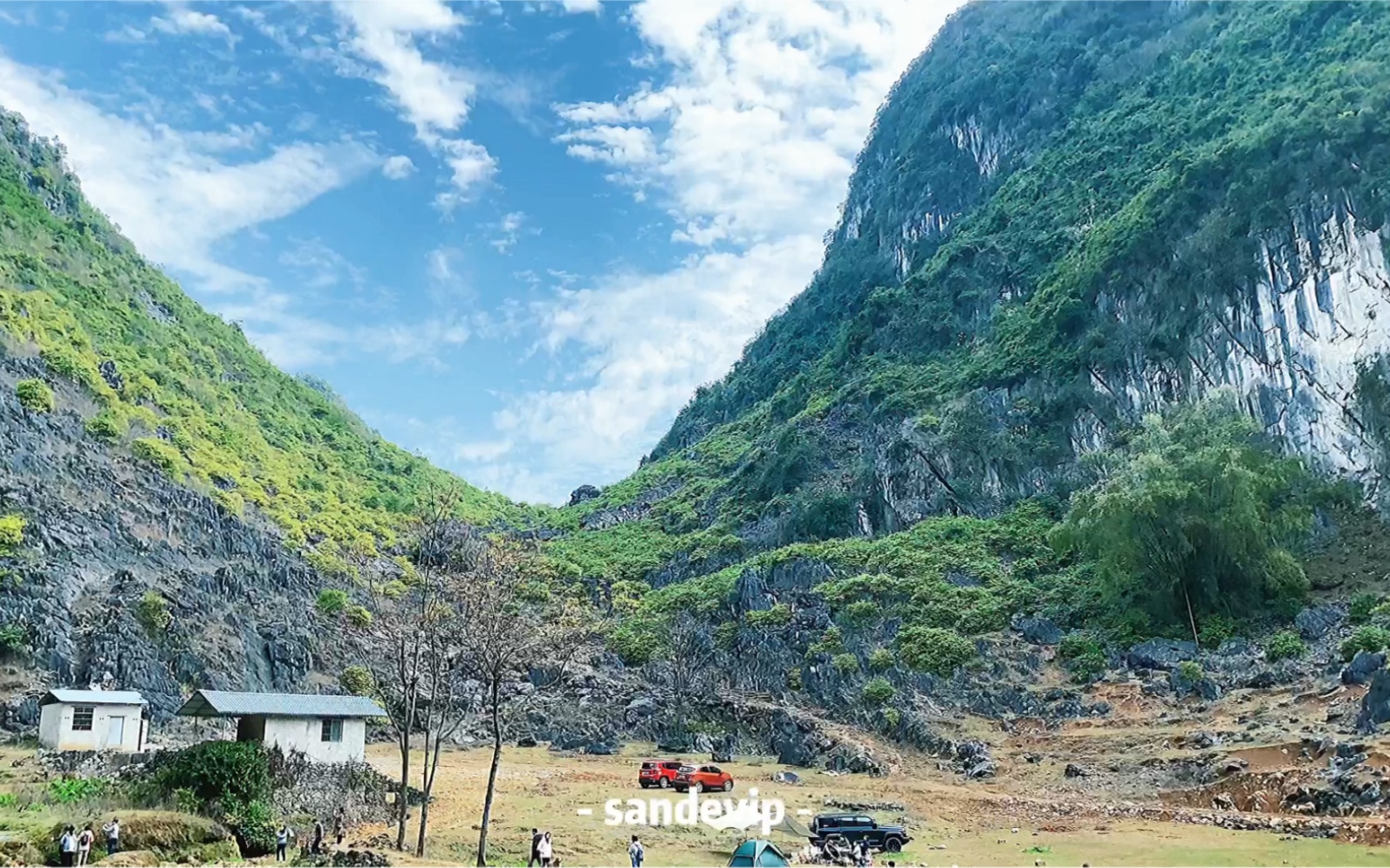 [图]马山敢挂洞 南宁周边一日游露营玩水好地方