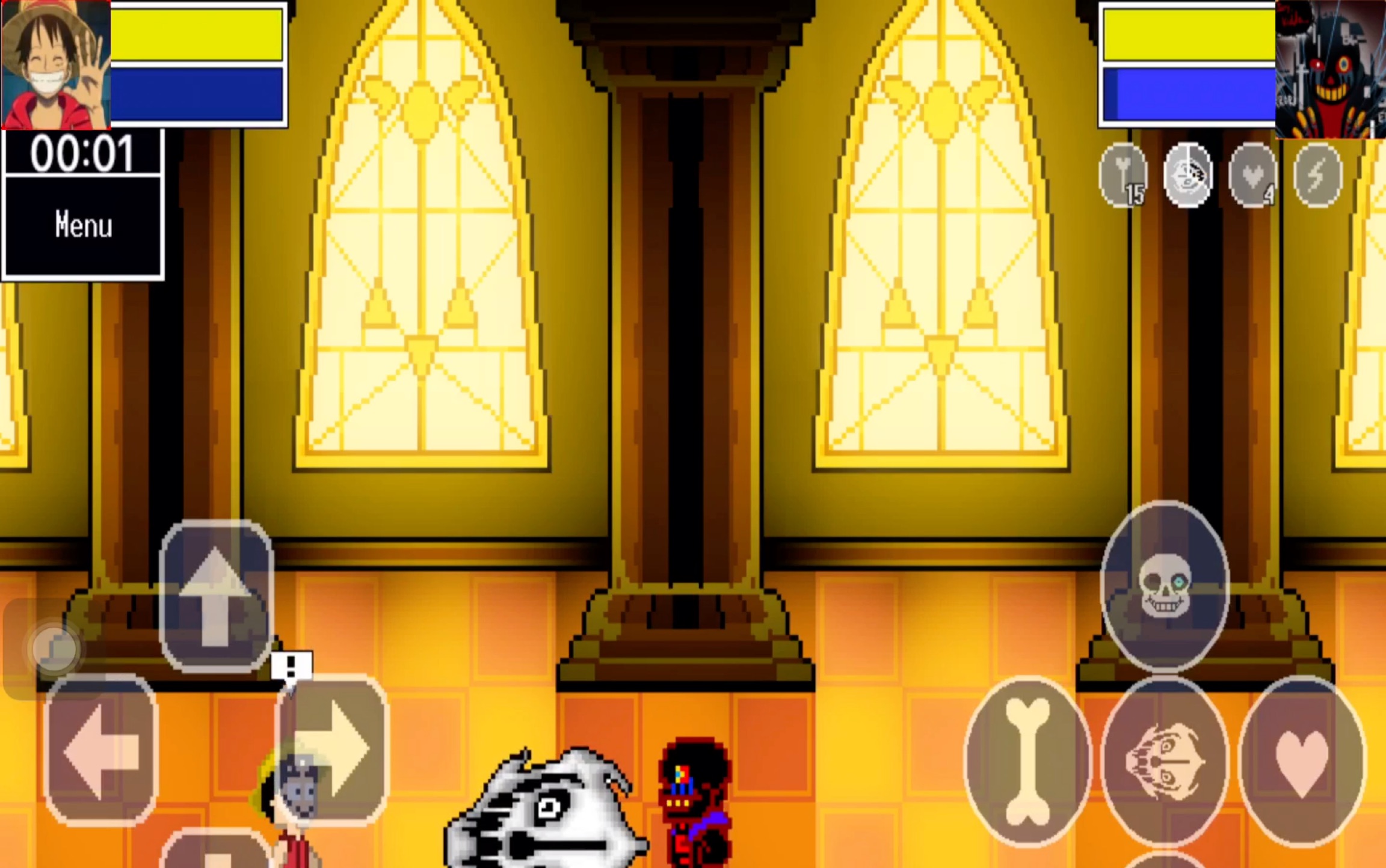 活动  【bonetale】error sans吊打…路飞?