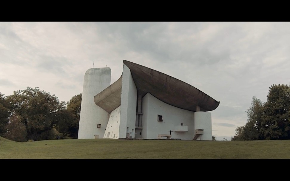 建筑大师作品赏14勒柯布西耶朗香教堂建筑摄影