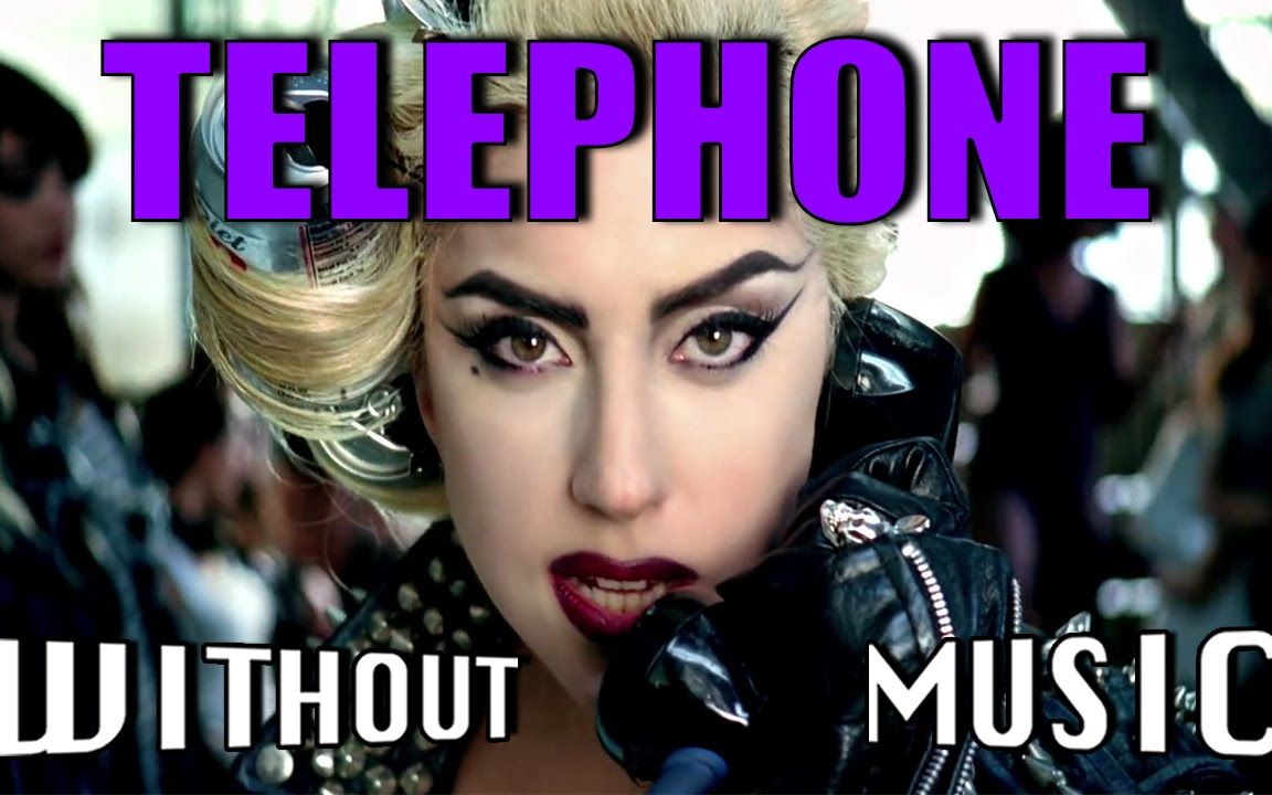 LADY GAGA的《Telephone》单曲mv,消音后依旧霸气外漏哔哩哔哩bilibili