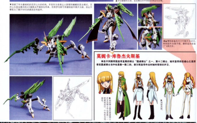 Code Geass 叛逆的鲁路修 主要角色及机体2