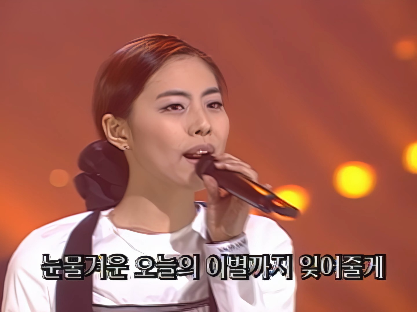 [4k] 朴志胤- 我眼里悲伤的雨 1999 4k ai upscaling