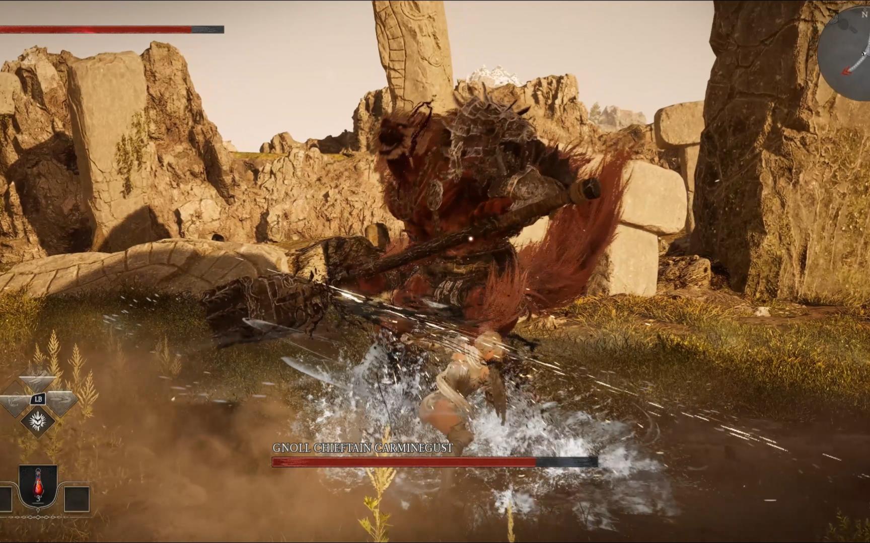 洛奇英雄传:反抗命运 狼头人boss 测试