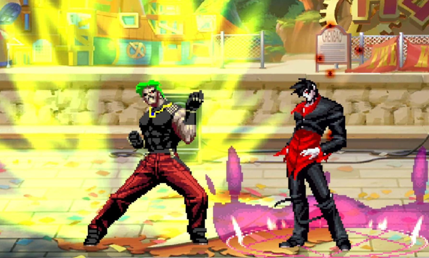 布罗利卢卡尔 vs 吸血鬼八神庵