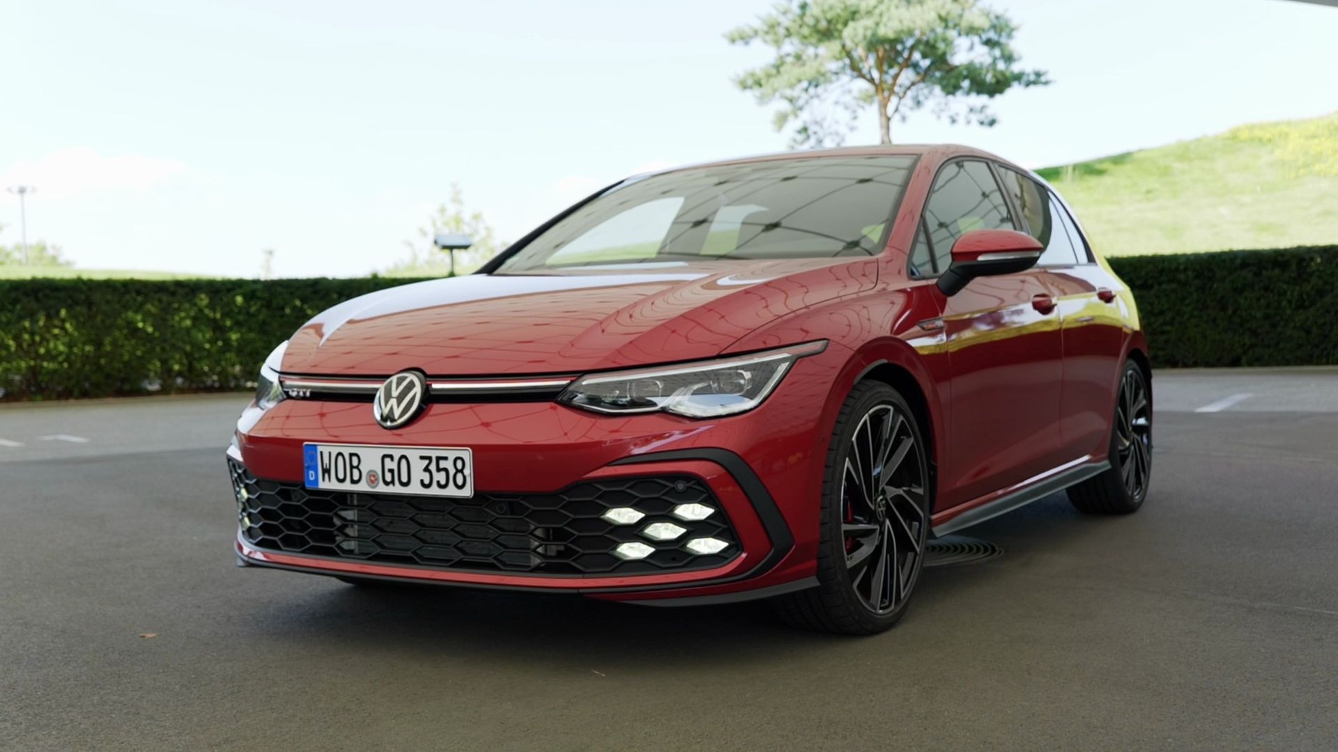 大众高尔夫mk8gti德国测评vwgolfgtimk82021最新款式