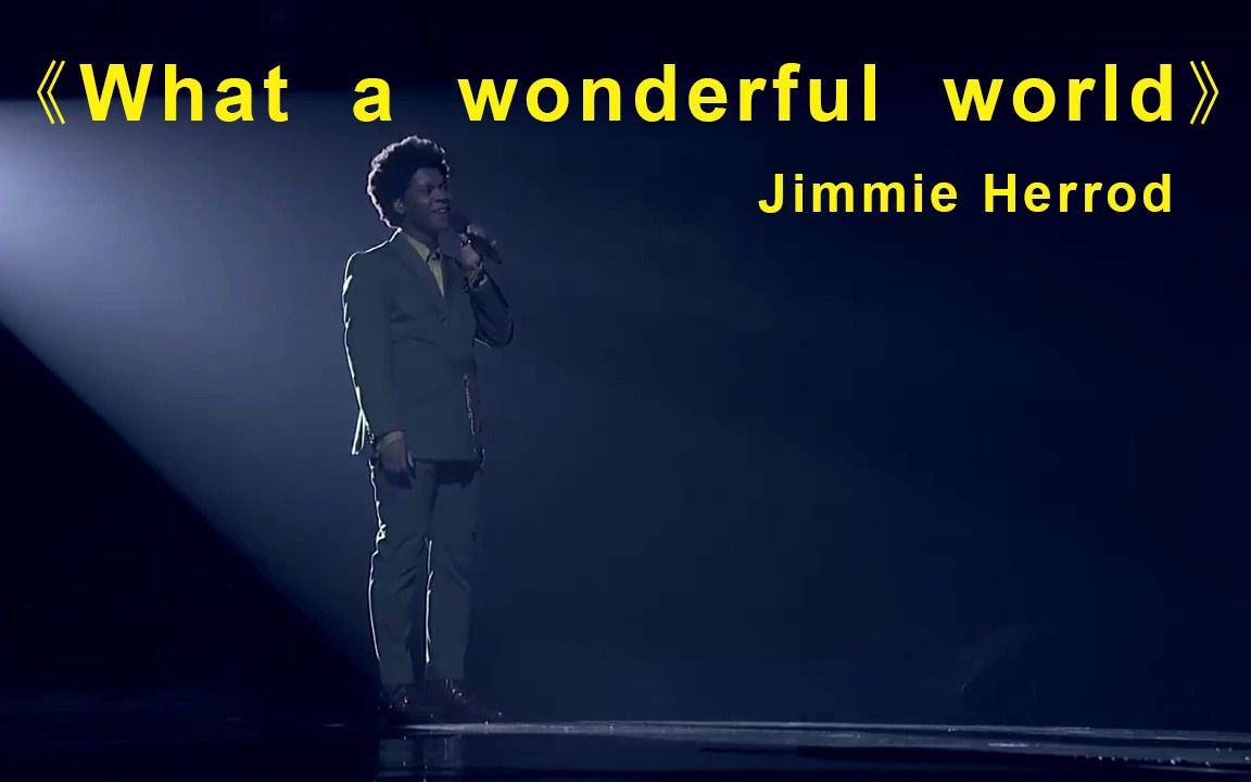 [图]《What a wonderful world》 Jimmie Herrod