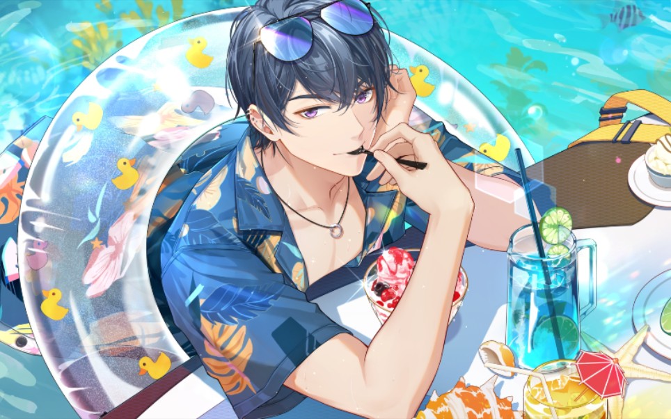 【未定事件簿】陆景和个人线ssr卡「潮生情动」剧情 电话 卡面展示