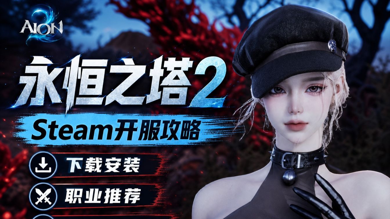 【Steam永恒之塔2】开服注意事项+下载安装+职业推荐+服务器选择!永恒之塔2 Steam保姆级游玩必看攻略