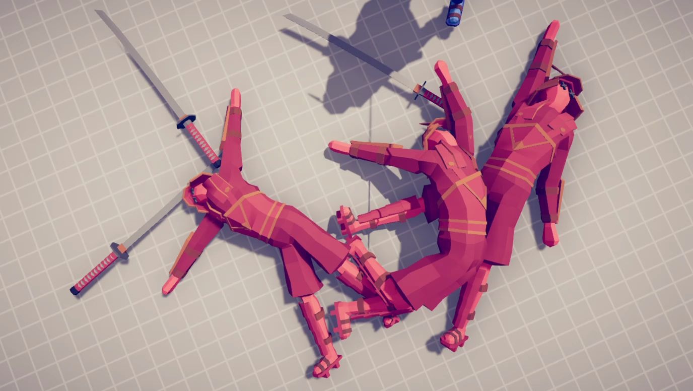 武士巨人vs3个武士巨人