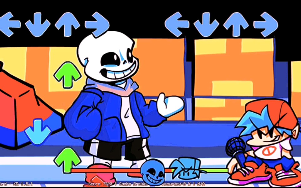 优质模组三角符文sans