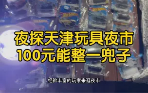 Video herunterladen: 夜探天津玩具夜市，100元能整一兜子