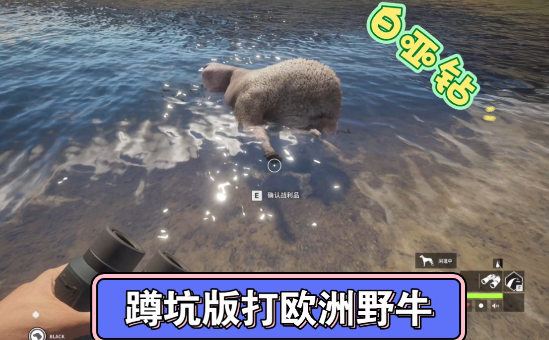 白亚钻欧洲野牛屠群蹲坑版
