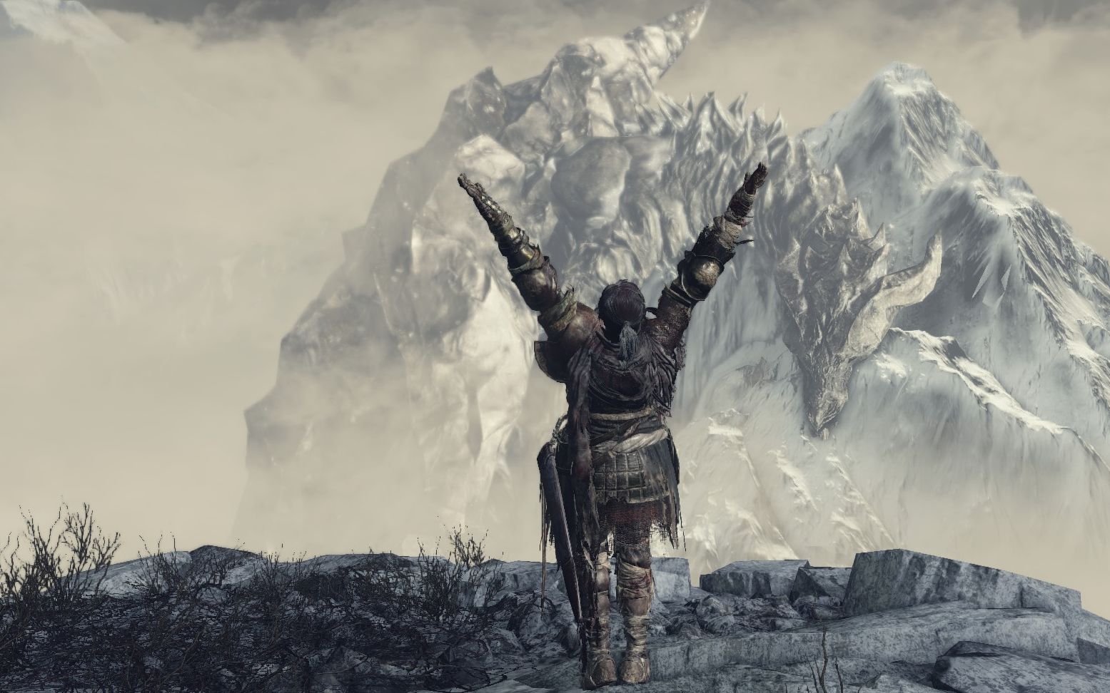 【黑暗之魂3】灰心哥简单打法 如果你是龙