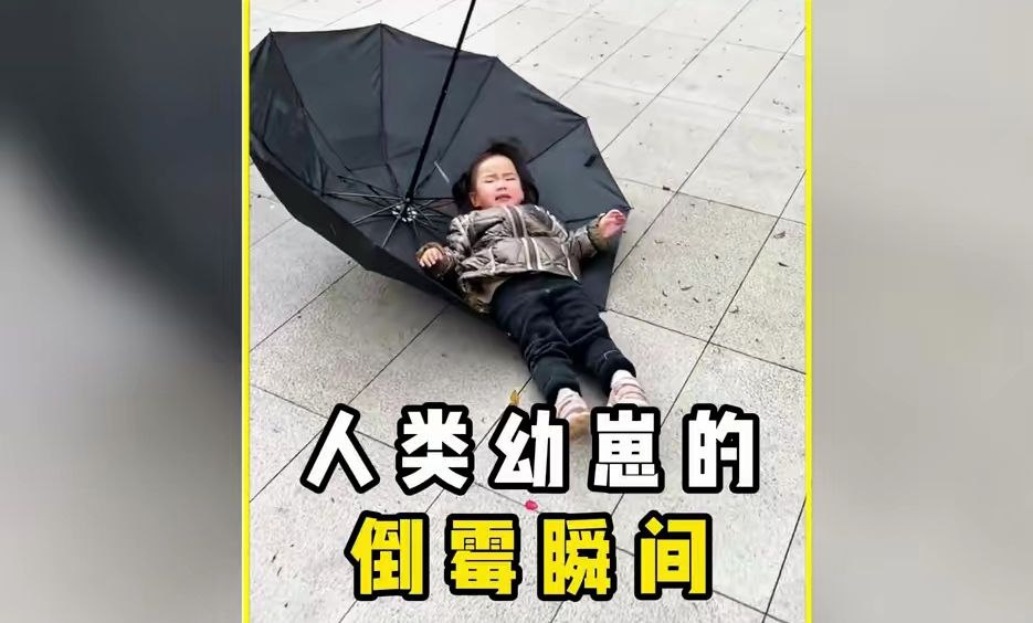 [图]人类幼崽的倒霉瞬间，好心疼又好笑🤣