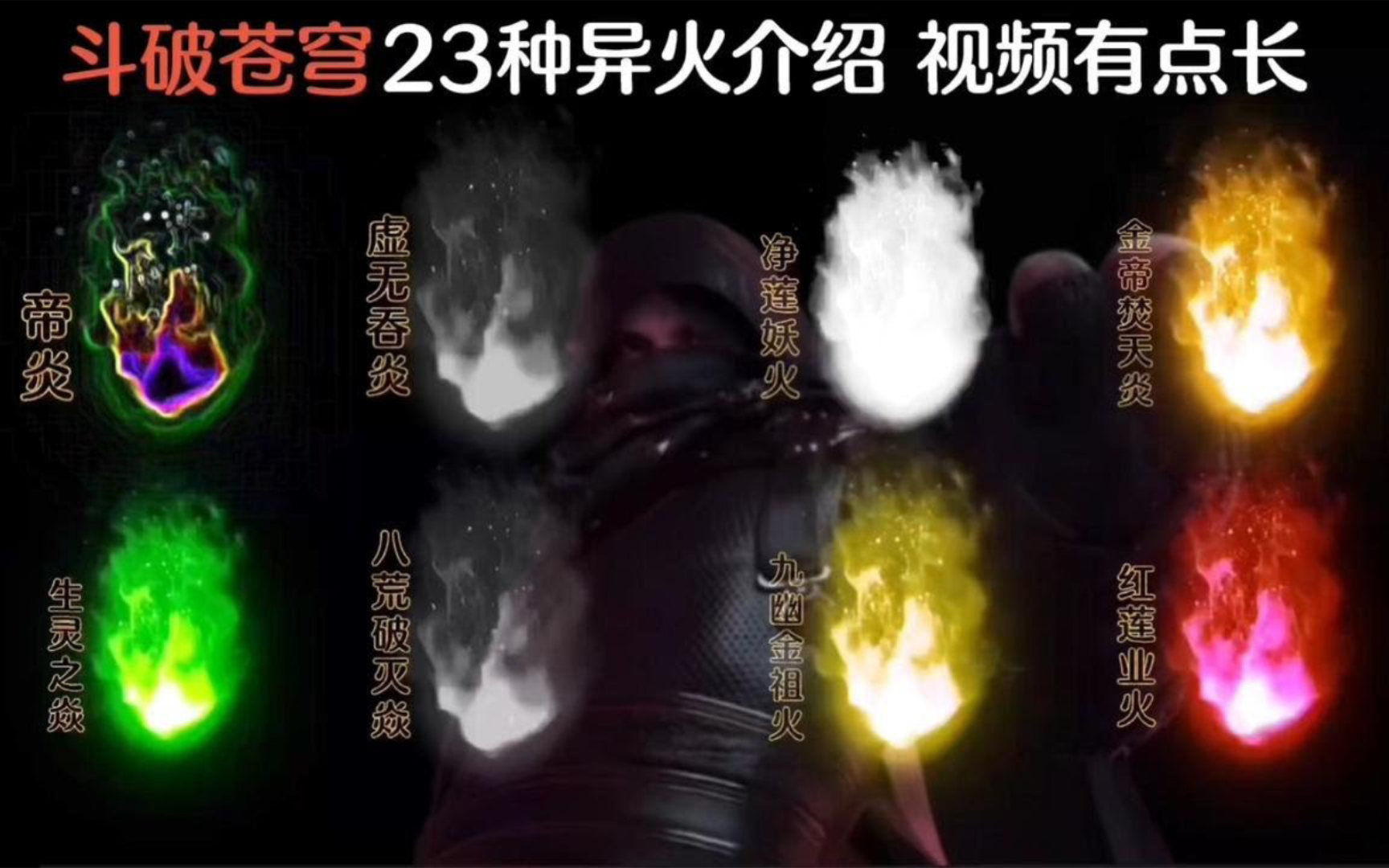 「斗破苍穹」:23种异火详细介绍(1)哔哩哔哩bilibili