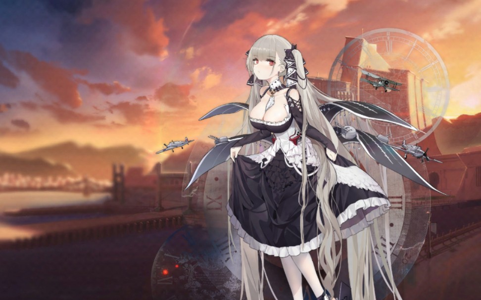 碧蓝航线可畏换装海边的皇家淑女特殊触摸