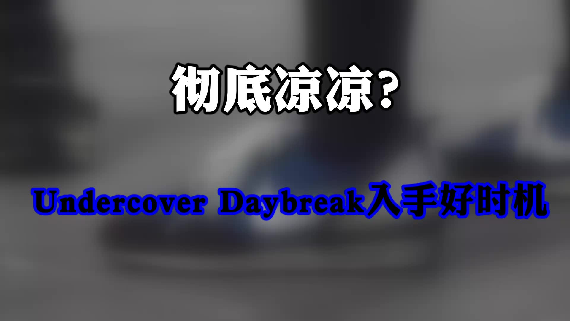 [图]彻底凉凉？Undercover Daybreak入手好时机