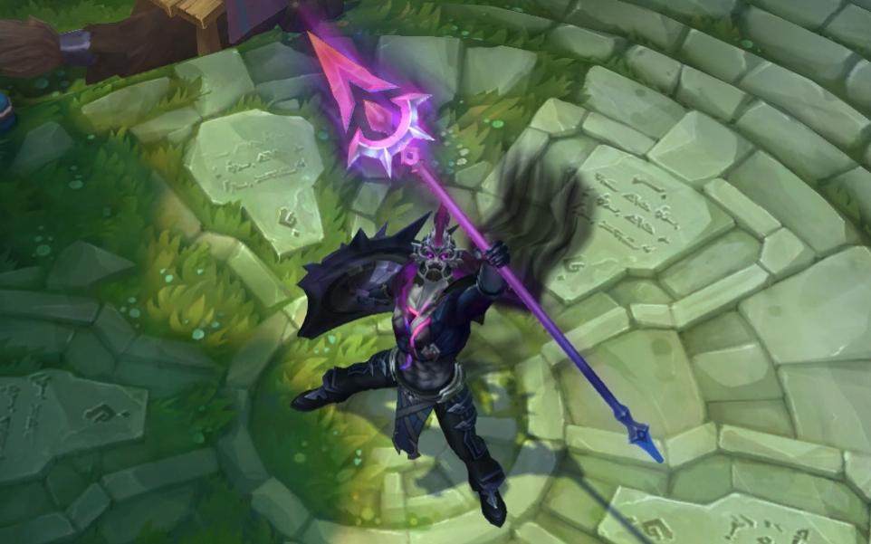 【lol】潘森破败军团虚无征伐使炫彩皮肤演示