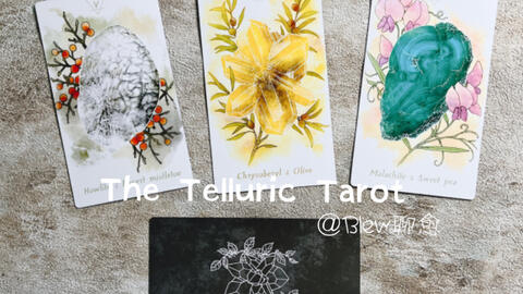 开箱视频】Telluric Tarot(地球矿物植物神谕卡塔罗牌)开箱-哔哩哔哩 銀座での販売 The Telluric Tarot トランプ/UNO