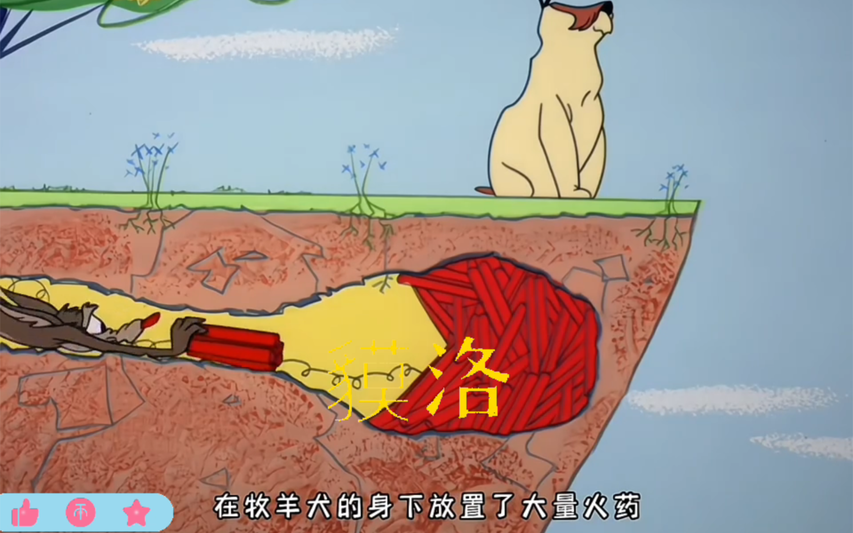 狼偷羊,却遇到牧羊犬保卫农场,花样百出还是吃不到羊
