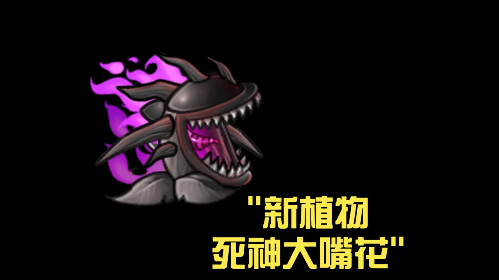 新植物:死神大嘴花