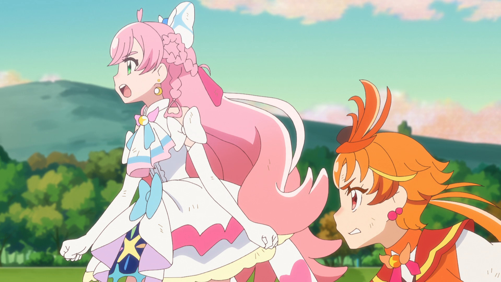 开阔天空光之美少女第41集粤语版真白学习路程