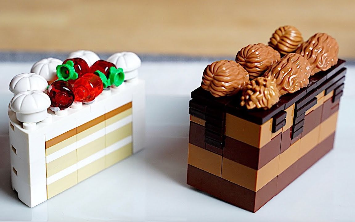 乐高定格动画:巧克力蛋糕诞生的地方!