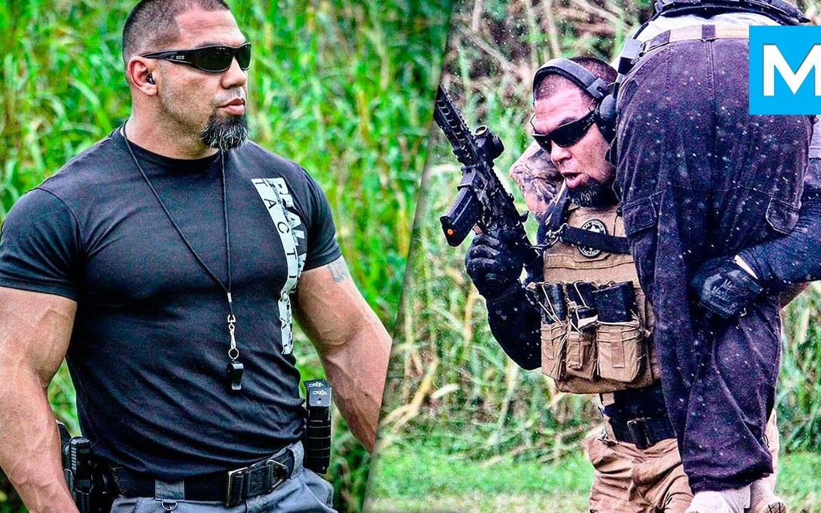 【快速练出大肌肉】猛兽模式特警与托尼森特马纳特一起训练_哔哩哔哩