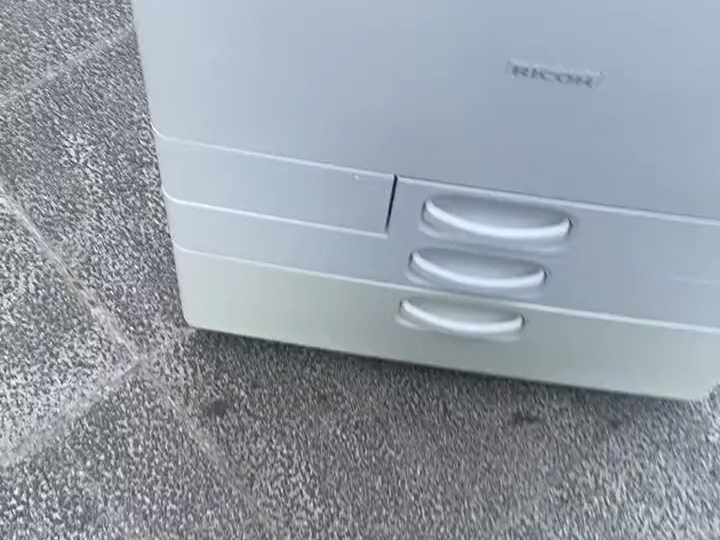 #理光复印机 #理光 2503/4503提示废粉满