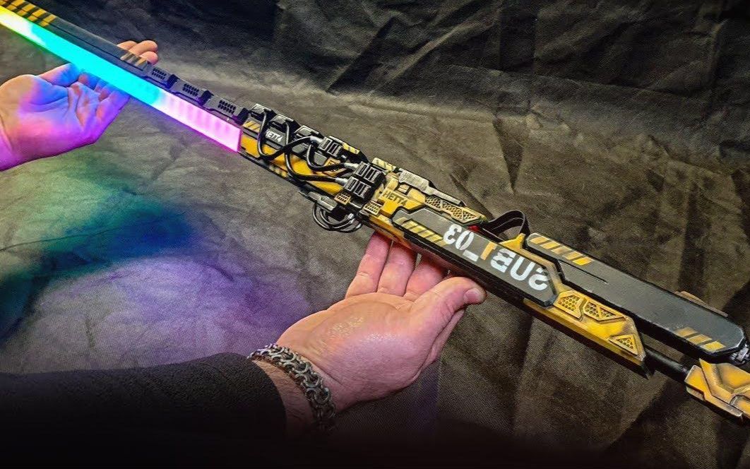 花了7天制作一把机械武士刀,卖了7000元,这手艺真赚钱!