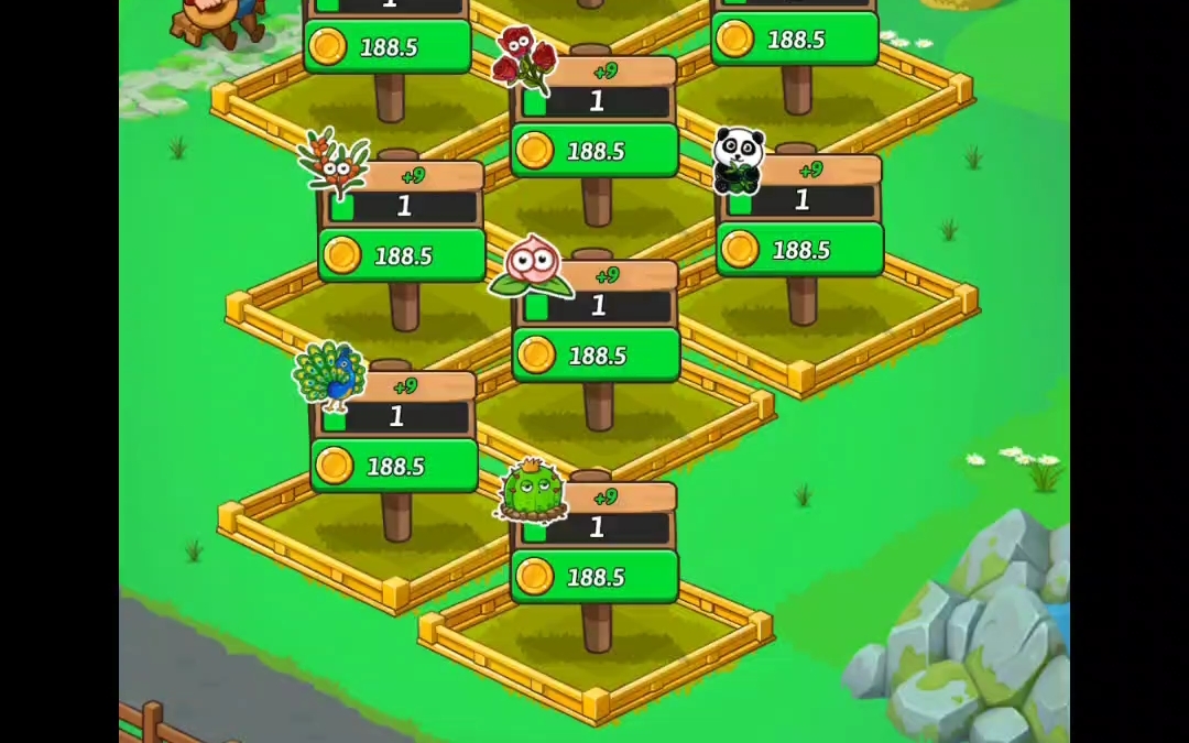 打卡开心庄园第二天