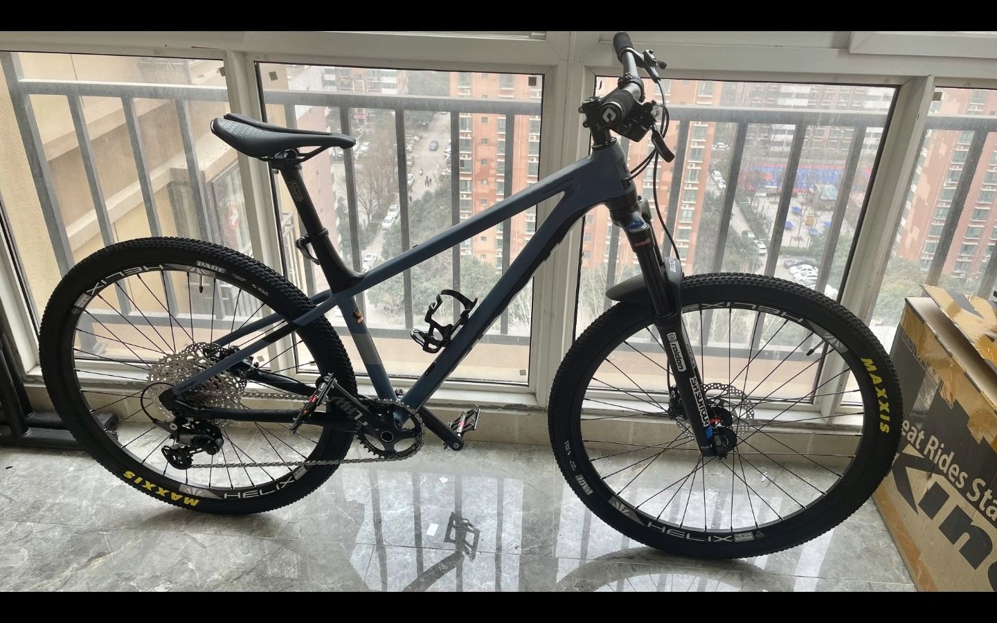 卜威ti205u xc山地车组装