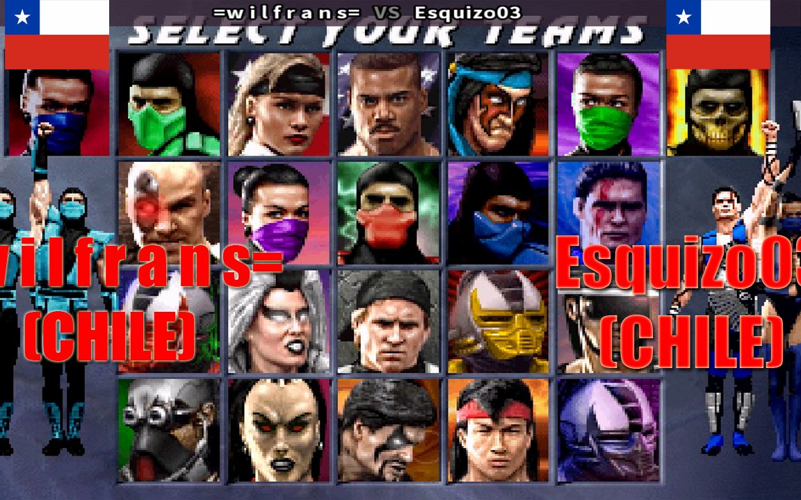 [图]終極真人快打3線上 - Ultimate Mortal Kombat 3 - =wilfrans= (智利) vs. esquizo03 (智利)