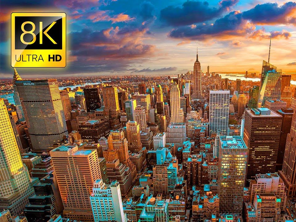 8k高清_ 8k电视 地球上最美丽的城市 most beautiful cities on the