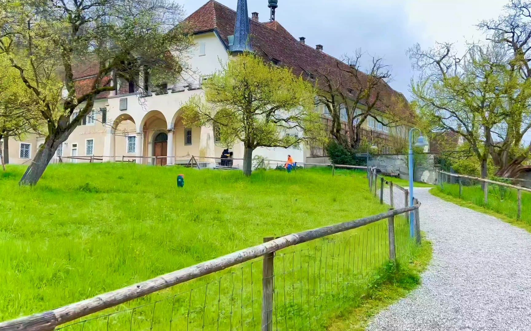 【4k】绿意蔓延的清新别致小镇,完美的世外桃源【瑞士图尔高州】